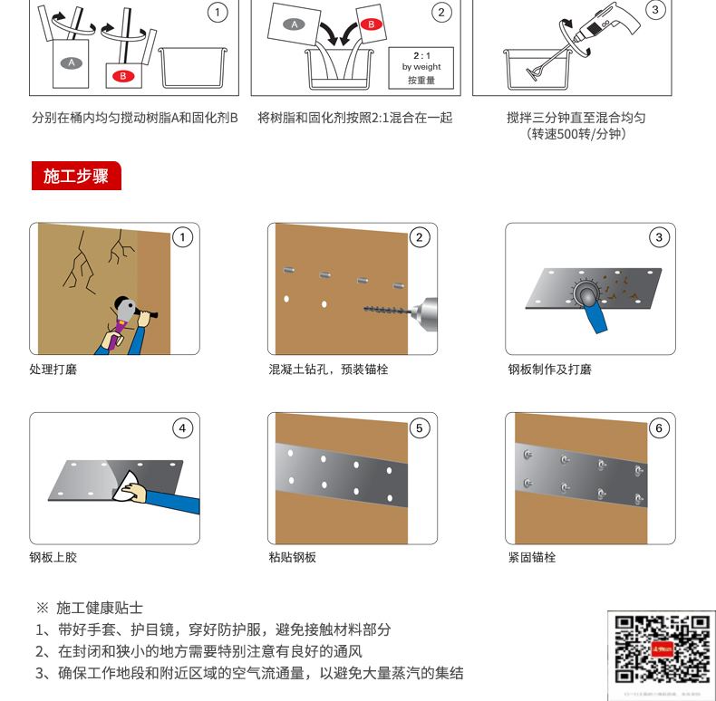 包钢韩城粘钢加固施工过程